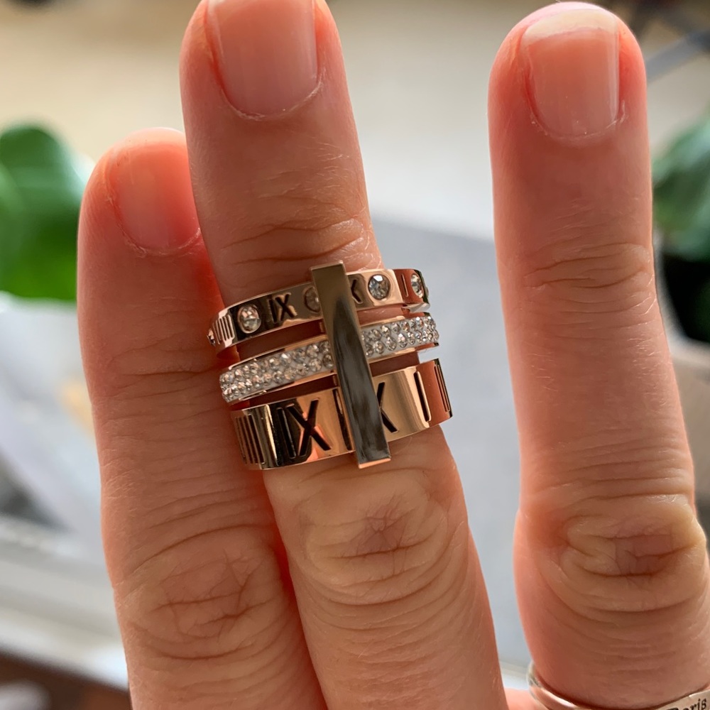 Stacked ring set - Picture 5 of 5